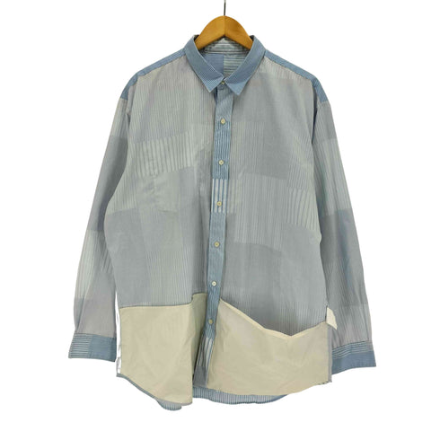 ビームス サーフアンドスケートエスエスゼット SSZ SAMPLE期 2WAY クレイジーパターンストライプシャツ メンズ