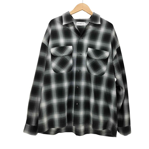 クーディプロダクション cootie productions Ombre Check L/S Shirt メンズ LARGE