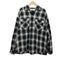クーディプロダクション cootie productions Ombre Check L/S Shirt メンズ LARGE