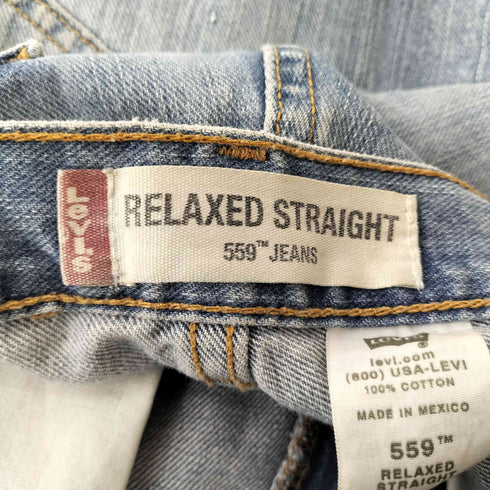 リーバイス Levis 00S メキシコ製 559 RELAXED STRAIGHT ストレート ダメージデニム メンズ W32/L32