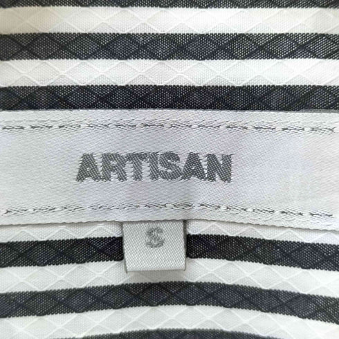 アルチザン ARTISAN ストライプドレスシャツ メンズ S