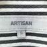 アルチザン ARTISAN ストライプドレスシャツ メンズ S