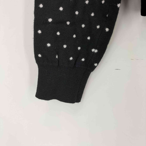 ドット柄ショートカーディガン レディース import:L