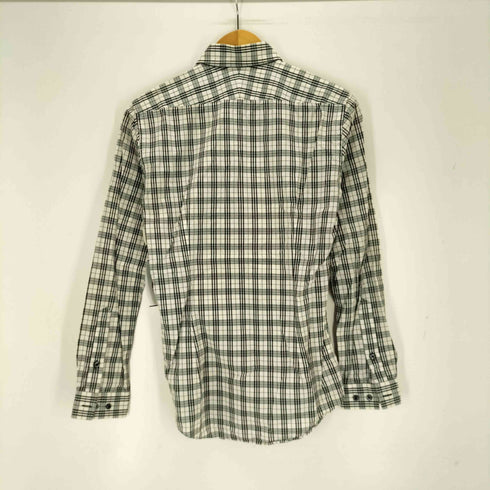 バーバリーブラックレーベル BURBERRY BLACK LABEL チェック柄ボタンダウンシャツ メンズ 1