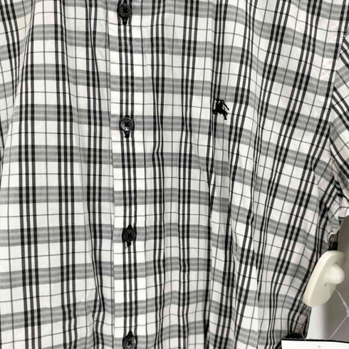 バーバリーブラックレーベル BURBERRY BLACK LABEL チェック柄ボタンダウンシャツ メンズ 1