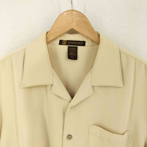 ハリトン HARRITON レーヨン混開襟シャツ メンズ JPN:M