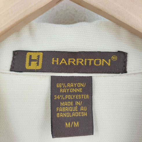 ハリトン HARRITON レーヨン混開襟シャツ メンズ JPN:M