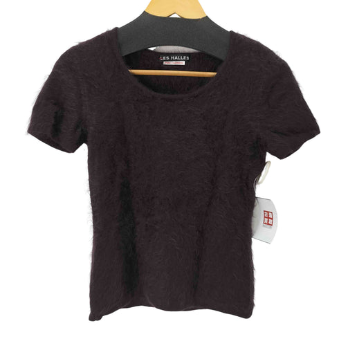 LES HALLES PURE CASHMERE S/S ニット Y2K レディース JPN:2