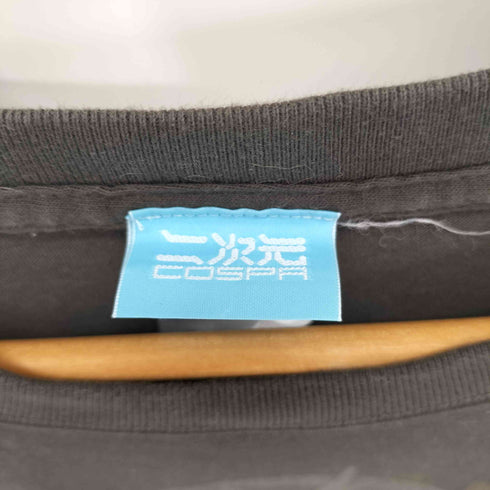 二次元cospa アニメ両面プリントS/S Tシャツ メンズ L