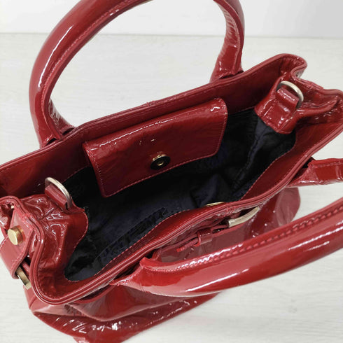 BRUNOMAGLI MADE IN ITALY エナメルハンドバッグ レディース