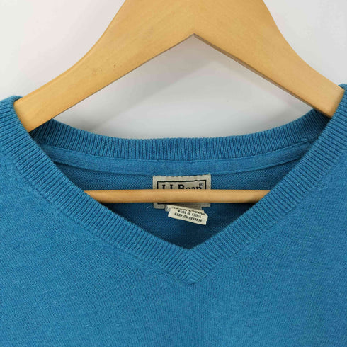 エルエルビーン L.L.Bean 90s~00s カシミヤ混Vネックセーター メンズ XL