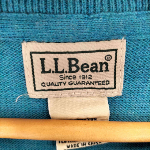 エルエルビーン L.L.Bean 90s~00s カシミヤ混Vネックセーター メンズ XL