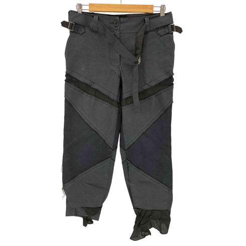 サカイ Sacai グレンチェック 切替 クロップドパンツ メンズ 2