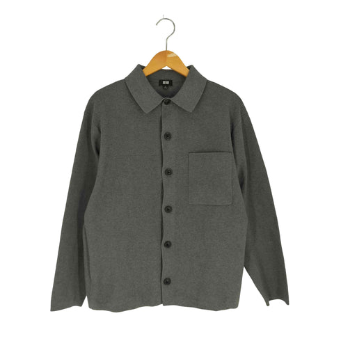 ユニクロ UNIQLO ミラノリブシャツカーディガン メンズ JPN:M