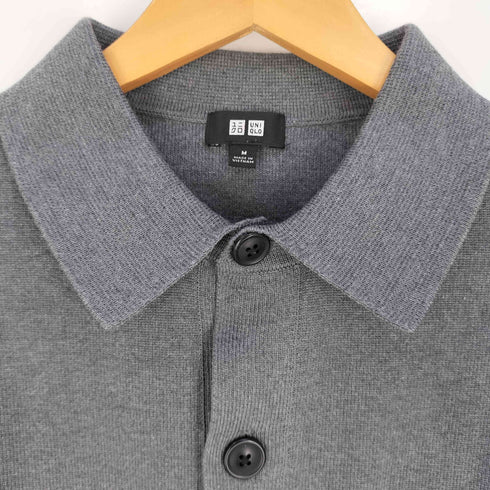 ユニクロ UNIQLO ミラノリブシャツカーディガン メンズ JPN:M