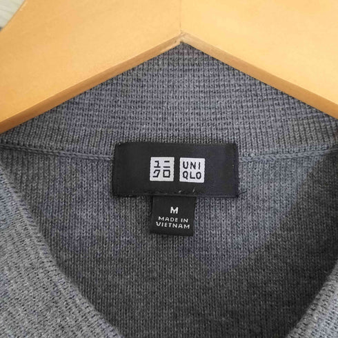 ユニクロ UNIQLO ミラノリブシャツカーディガン メンズ JPN:M