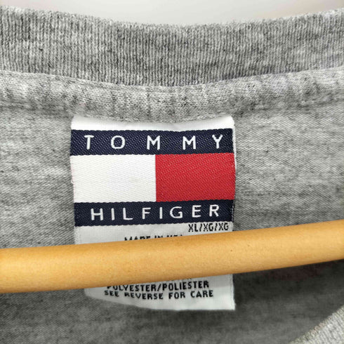 トミーヒルフィガー TOMMY HILFIGER 90s USA製 プリント Tシャツ メンズ XL