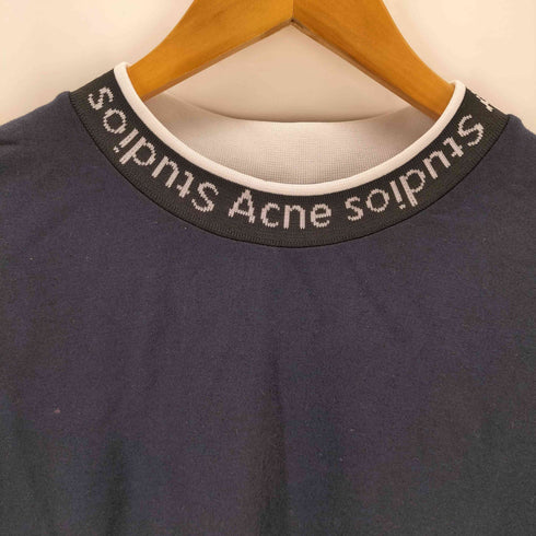 アクネストゥディオズ ACNE STUDIOS EXTORR LOGO T-SHIRTモックネックTシャツ メンズ L