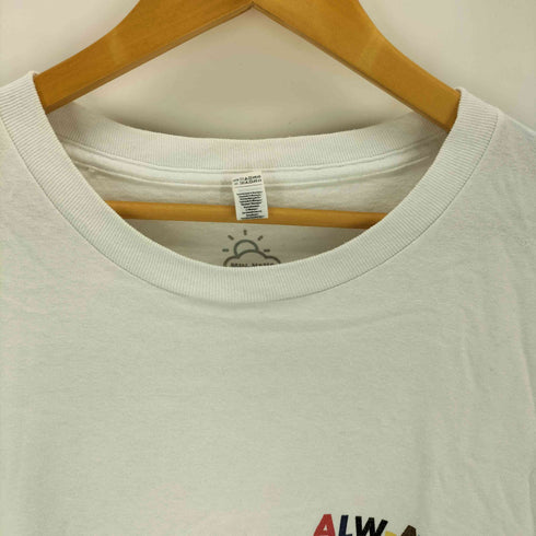 ミンナノ MIN-NANO ALW-AYTH プリントクルーネックTシャツ メンズ 2XL