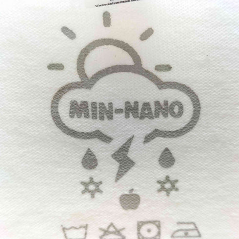 ミンナノ MIN-NANO ALW-AYTH プリントクルーネックTシャツ メンズ 2XL