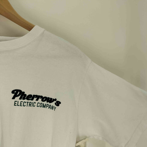 フェローズ PHERROWS ロゴプリント クルーネック Tシャツ メンズ 40