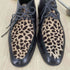 DRESSING WELL レオパード切替レザーシューズ MADE IN ITALY レディース 35.5