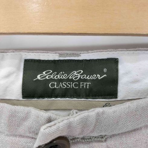 エディーバウアー Eddie Bauer CLASSIC FIT 2タックリネンパンツ メンズ 36×30