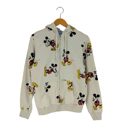 キャラクタープリント ジップパーカー メンズ import:S