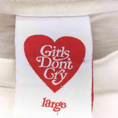 ガールズドントクライ Girls Don’t Cry ロゴプリントクルーネックTシャツ メンズ JPN:L
