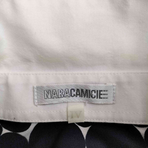 ナラカミーチェ NARACAMICIE 総柄 七分丈 ブラウス レディース JPN:4