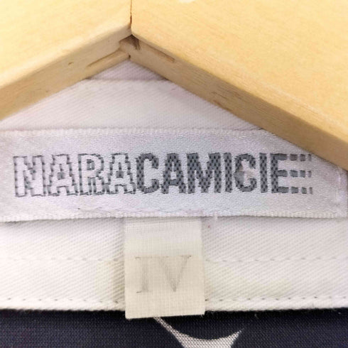 ナラカミーチェ NARACAMICIE 総柄 七分丈 ブラウス レディース JPN:4