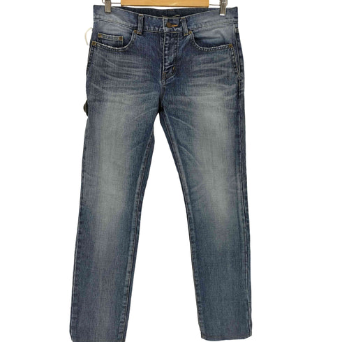 サンローラン Saint Laurent 17AW SKINY DENIM WITH PATCHON スキニーデニムパンツ メンズ  29
