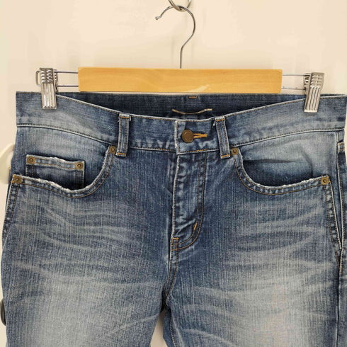 サンローラン Saint Laurent 17AW SKINY DENIM WITH PATCHON スキニーデニムパンツ メンズ  29