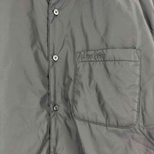 シュプリーム Supreme NYLON FILLED SHIRT メンズ L