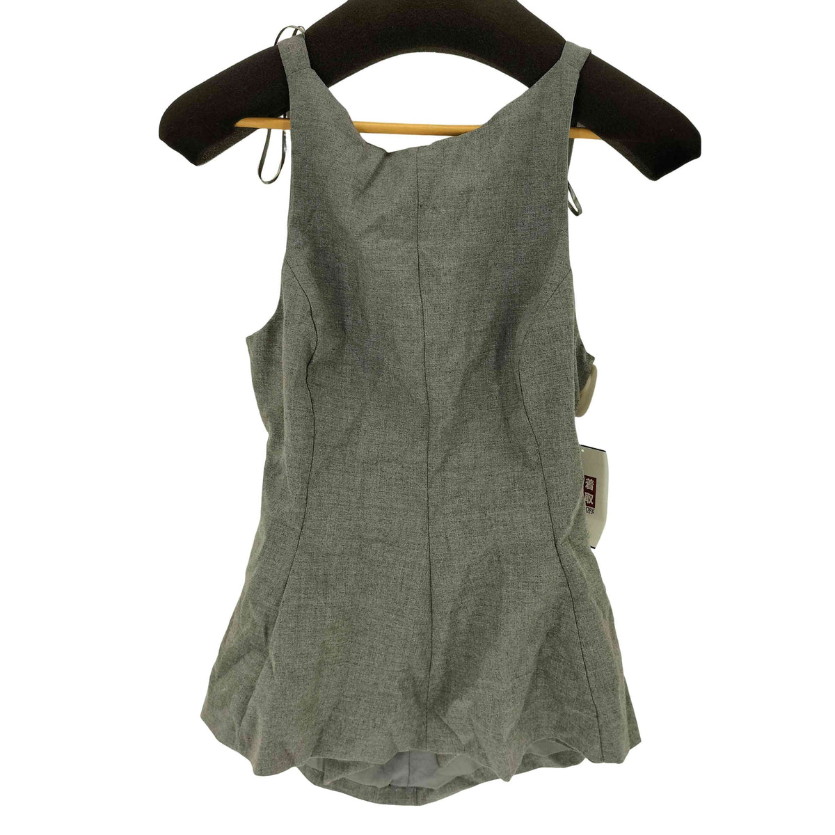 ザラ ZARA リボンペプラムトップス レディース import：M