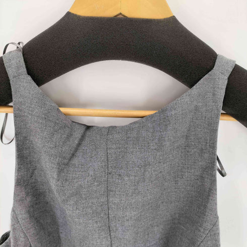 ザラ ZARA リボンペプラムトップス レディース import:M