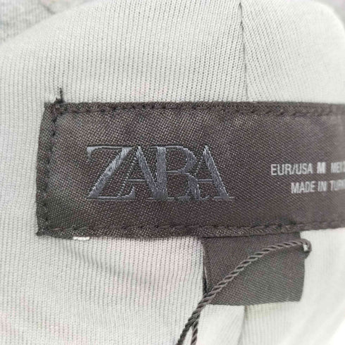 ザラ ZARA リボンペプラムトップス レディース import:M