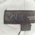 ザラ ZARA リボンペプラムトップス レディース import:M