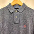 ポロラルフローレン POLO RALPH LAUREN CUSTOM SLIM FIT ポニー刺繍 L/S ポロシャツ 長袖 メンズ import:S