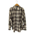 ホワイトランド WHITELAND ダメージ L/S チェックシャツ メンズ F