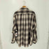ホワイトランド WHITELAND ダメージ L/S チェックシャツ メンズ F