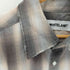 ホワイトランド WHITELAND ダメージ L/S チェックシャツ メンズ F