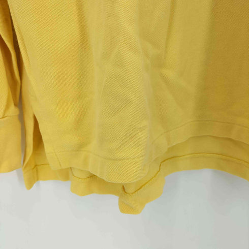 ポロバイラルフローレン Polo by RALPH LAUREN ワンポイント刺繍鹿の子L/S ポロシャツ メンズ XL