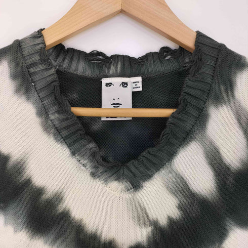 エックスガール X-girl TIE-DYE KNIT VEST レディース ONE SIZE