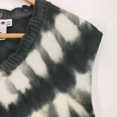 エックスガール X-girl TIE-DYE KNIT VEST レディース ONE SIZE