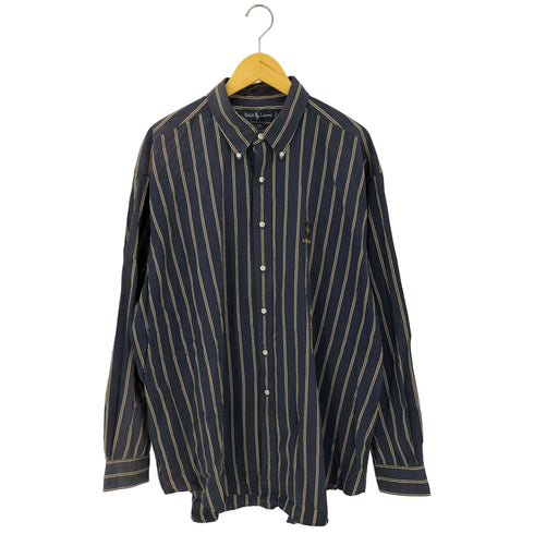 ラルフローレン RALPH LAUREN BLAIRE エンブレム刺繍ボタンダウンL/S シャツ メンズ XXL