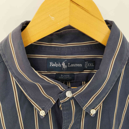 ラルフローレン RALPH LAUREN BLAIRE エンブレム刺繍ボタンダウンL/S シャツ メンズ XXL
