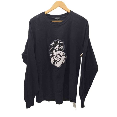 ミルクボーイ MILKBOY DRINK.666 L.S. TEE メンズ JPN:L