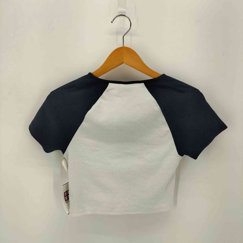 トミーヒルフィガー TOMMY HILFIGER 24AW スリムヴィンテージプレッピーTシャツ レディース import:S