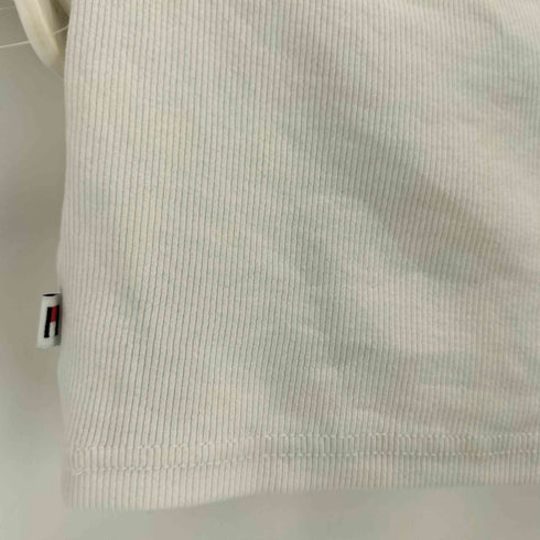 トミーヒルフィガー TOMMY HILFIGER 24AW スリムヴィンテージプレッピーTシャツ レディース import:S